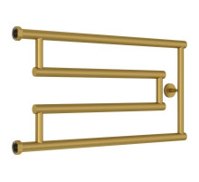 Полотенцесушитель водяной 320x650 золотой матовый Сунержа High-Tech+ model "G" 032-4051-3265