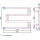 Приобрести Полотенцесушитель водяной 500x650 Сунержа High-Tech+ model M 00-4050-5065 в магазине сантехники Santeh-Crystal.ru