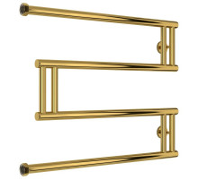 Полотенцесушитель водяной 500x650 золотой Сунержа High-Tech+ model "M" 03-4050-5065