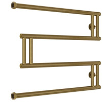 Полотенцесушитель водяной 500x650 состаренная бронза Сунержа High-Tech+ model "M" 05-4050-5065