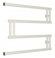 Полотенцесушитель водяной 500x650 античное белое золото Сунержа High-Tech+ model "M" 10-4050-5065