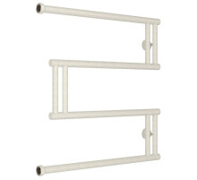 Полотенцесушитель водяной 600x600 античное белое золото Сунержа High-Tech+ model "M" 10-4050-6060