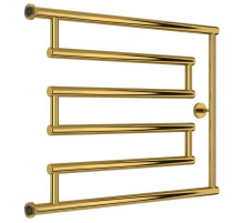 Полотенцесушитель водяной 500x650 золотой Сунержа High-Tech+ model "L" 03-4052-5065