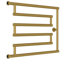 Полотенцесушитель водяной 500x650 золотой матовый Сунержа High-Tech+ model "L" 032-4052-5065