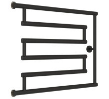 Полотенцесушитель водяной 500x650 темный титан муар Сунержа High-Tech+ model "L" 15-4052-5065