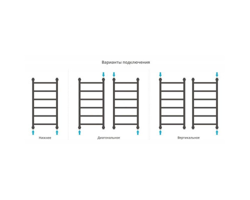 Купить Полотенцесушитель водяной 800х400 шампань Сунержа Галант+ 020-0200-8040 в магазине сантехники Santeh-Crystal.ru