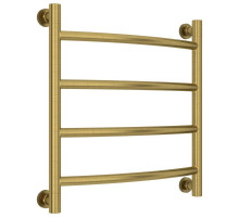 Полотенцесушитель водяной 500х500 состаренная латунь Сунержа Галант+ 051-0200-5050