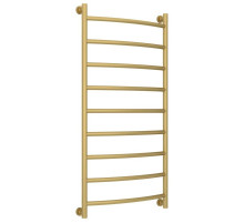 Полотенцесушитель водяной 1200х600 золотой матовый Сунержа Галант+ 032-0200-1260