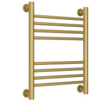 Полотенцесушитель водяной 500х400 перемычка выгнутая золотой матовый Сунержа Богема+ 032-0221-5040