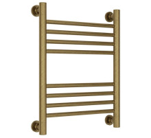 Полотенцесушитель водяной 500х400 перемычка выгнутая состаренная бронза Сунержа Богема+ 05-0221-5040