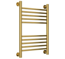 Полотенцесушитель водяной 600х400 золотой Сунержа Богема+ 03-0220-6040