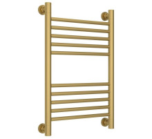 Полотенцесушитель водяной 600х400 золотой матовый Сунержа Богема+ 032-0220-6040