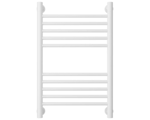 Купить Полотенцесушитель водяной 600х400 перемычка выгнутая белый матовый Сунержа Богема+ 30-0221-6040 в магазине сантехники Santeh-Crystal.ru