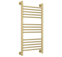 Полотенцесушитель водяной 800х400 перемычка выгнутая шампань матовая Сунержа Богема+ 022-0221-8040