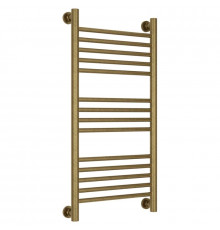 Полотенцесушитель водяной 800х400 перемычка выгнутая состаренная бронза Сунержа Богема+ 05-0221-8040