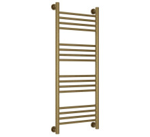 Полотенцесушитель водяной 1000х400 перемычка выгнутая состаренная бронза Богема+ 05-0221-1040