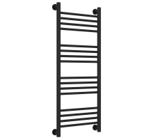 Полотенцесушитель водяной 1000х400 перемычка выгнутая черный матовый Сунержа Богема+ 31-0221-1040
