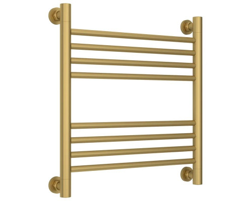 Приобрести Полотенцесушитель водяной 500х500 золотой матовый Сунержа Богема+ 032-0220-5050 в магазине сантехники Santeh-Crystal.ru