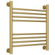 Приобрести Полотенцесушитель водяной 500х500 золотой матовый Сунержа Богема+ 032-0220-5050 в магазине сантехники Santeh-Crystal.ru