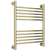 Полотенцесушитель водяной 600х500 перемычка выгнутая шампань Сунержа Богема+ 020-0221-6050