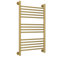Полотенцесушитель водяной 800х500 золотой матовый Сунержа Богема+ 032-0220-8050