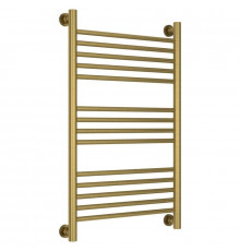 Полотенцесушитель водяной 800х500 перемычка выгнутая состаренная латунь Сунержа Богема+ 051-0221-8050