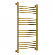 Полотенцесушитель водяной 1000х500 перемычка выгнутая золотой Сунержа Богема+ 03-0221-1050