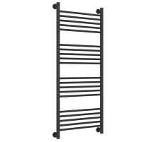 Полотенцесушитель водяной 1200х500 перемычка выгнутая темный титан муар Сунержа Богема+ 15-0221-1250