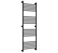 Полотенцесушитель водяной 1500х500 перемычка выгнутая черный матовый Сунержа Богема+ 31-0221-1550