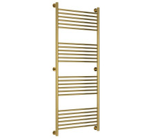 Полотенцесушитель водяной 1500х600 перемычка выгнутая золотой Сунержа Богема+ 03-0221-1560