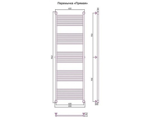 Приобрести Полотенцесушитель водяной 1900х600 золотой Сунержа Богема+ 03-0220-1960 в магазине сантехники Santeh-Crystal.ru