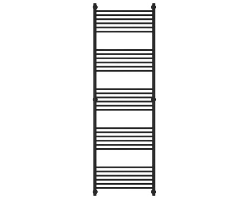 Приобрести Полотенцесушитель водяной 1900х600 перемычка выгнутая черный матовый Сунержа Богема+ 31-0221-1960 в магазине сантехники Santeh-Crystal.ru