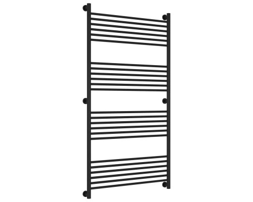 Купить Полотенцесушитель водяной 1500х800 черный матовый Сунержа Богема+ 31-0220-1580 в магазине сантехники Santeh-Crystal.ru
