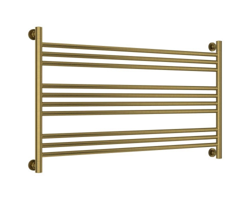 Купить Полотенцесушитель водяной 600х1100 состаренная латунь Сунержа Богема L 051-0202-6011 в магазине сантехники Santeh-Crystal.ru