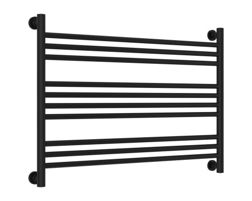 Купить Полотенцесушитель водяной 600х900 черный матовый Сунержа Богема L 31-0202-6090 в магазине сантехники Santeh-Crystal.ru