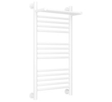 Полотенцесушитель водяной 800х400 белый матовый Сунержа Богема с полкой+ 30-0223-8040