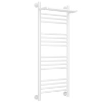 Полотенцесушитель водяной 1000х400 белый глянец Сунержа Богема с полкой+ 12-0223-1040