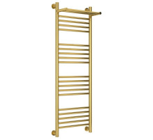 Полотенцесушитель водяной 1200х400 золотой Сунержа Богема с полкой+ 03-0223-1240