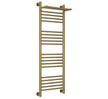 Полотенцесушитель водяной 1200х400 состаренная бронза Сунержа Богема с полкой+ 05-0223-1240