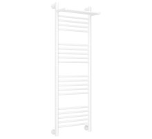 Полотенцесушитель водяной 1200х400 белый матовый Сунержа Богема с полкой+ 30-0223-1240