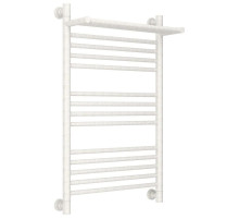 Полотенцесушитель водяной 800х500 античное белое золото Сунержа Богема с полкой+ 10-0223-8050