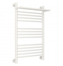 Полотенцесушитель водяной 800х500 античное белое золото Сунержа Богема с полкой+ 10-0223-8050