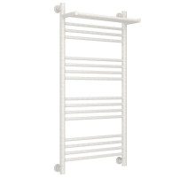 Полотенцесушитель водяной 1000х500 античное белое золото Сунержа Богема с полкой+ 10-0223-1050