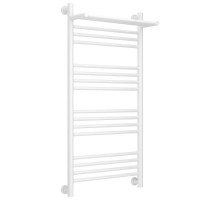 Полотенцесушитель водяной 1000х500 белый глянец Сунержа Богема с полкой+ 12-0223-1050