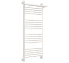 Полотенцесушитель водяной 1200х500 античное белое золото Сунержа Богема с полкой+ 10-0223-1250