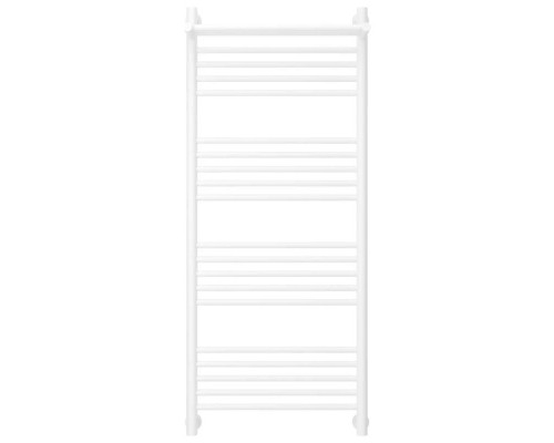 Купить Полотенцесушитель водяной 1200х500 белый матовый Сунержа Богема с полкой+ 30-0223-1250 в магазине сантехники Santeh-Crystal.ru