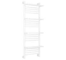 Полотенцесушитель водяной 1200х400 белый матовый Сунержа Богема с полкой+ 30-0224-1240