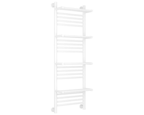 Заказать Полотенцесушитель водяной 1200х400 белый матовый Сунержа Богема с полкой+ 30-0224-1240 в магазине сантехники Santeh-Crystal.ru