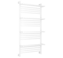 Полотенцесушитель водяной 1200х600 белый матовый Сунержа Богема с полкой+ 30-0224-1260