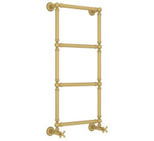 Полотенцесушитель водяной 960х400 золотой матовый Сунержа Ренессанс 1304 032-0280-9640